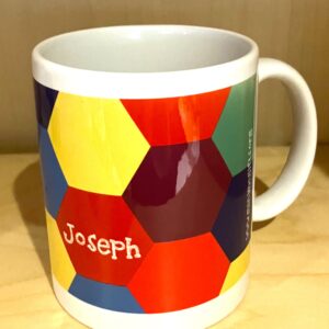 Personalised Hexagon mug